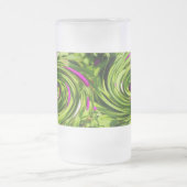 Allium Abstract gevriesde Mok glasbier (Center)