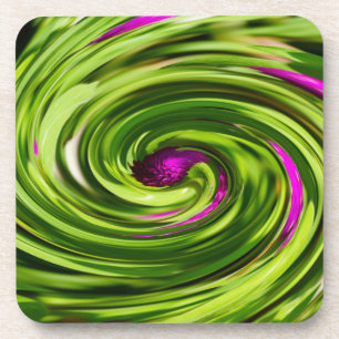 Allium Abstract Onderzetter