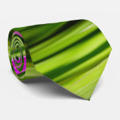 Allium Abstracte Stropdas (Opgerold)