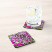 Allium & Fleurs d'été Dessous de verre en plastiqu (Côté Droit)