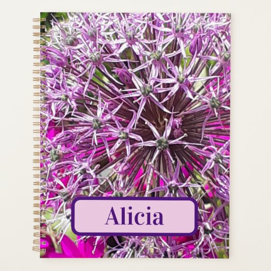 Allium & Fleurs d'été personnalisées (Devant)