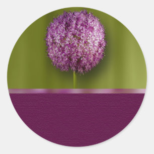 Allium Flower Event Et Sticker Mariage Seal