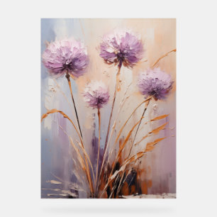 Allium - Impasto Floral Acryl Bord