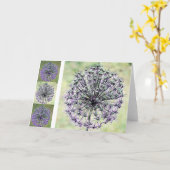 Allium Kaart (Gele Bloem)