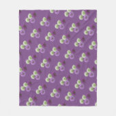 Allium Little Bulbs Motif Cust. Couverture Polaire (Devant)