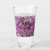 Allium & Zomerbloemen Glas (Voorkant)