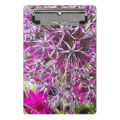 Allium & Zomerbloemen Mini Klembord (Voorkant)