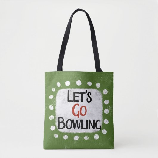 Allons au Sac fourre-tout de Bowling (Devant)
