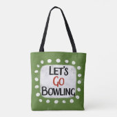 Allons au Sac fourre-tout de Bowling (Dos)