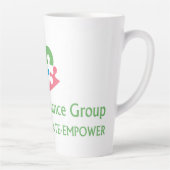 Allons au travail Dames Latte Mug (Droite)
