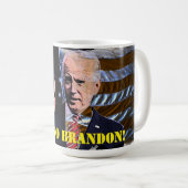 Allons Brandon ! Café Mug (Devant droit)