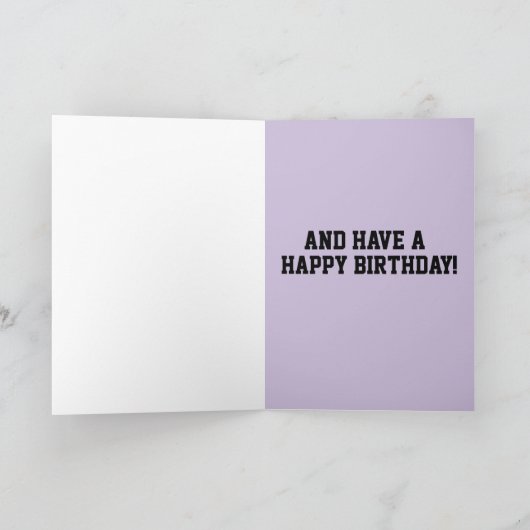 ALLONS BRANDON ! CARTES D'ANNIVERSAIRE (Intérieur)