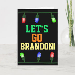ALLONS BRANDON ! CARTES DE NOËL ANTIBIDEN