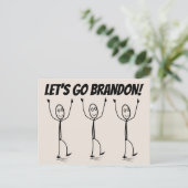 ALLONS BRANDON ! CARTES POSTALES (Debout devant)