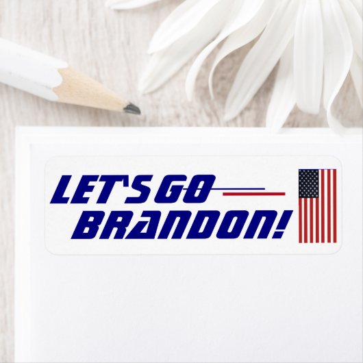 Allons Brandon Étiquette (En situation)