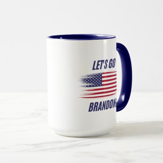Allons Brandon ! FJB ! Café Mug (Devant droit)