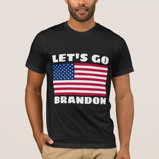 ALLONS BRANDON FUNNY BIDEN T-SHIRTS TEE - SHIRTS (Devant)
