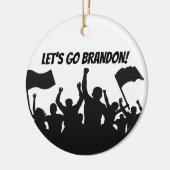 ALLONS BRANDON ! Ornement de Noël (Gauche)