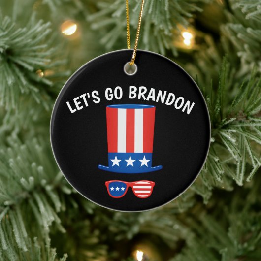 ALLONS BRANDON ! ORNEMENT PATRIOTIQUE DE NOËL (Arbre)