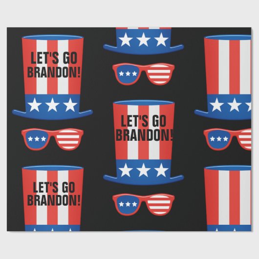 ALLONS BRANDON ! PAPIER CADEAU (Plat)