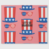 ALLONS BRANDON ! PAPIER CADEAU (Plat)