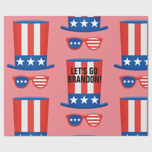 ALLONS BRANDON ! PAPIER CADEAU (Plat)