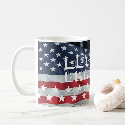 ALLONS BRANDON ! [Police 4] Mug classique (Avec donut)