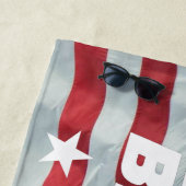 ALLONS BRANDON ! [Police 5] Serviette de plage (En situation)