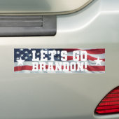 ALLONS BRANDON ! [Police 6] Bumper Sticker (En voiture)