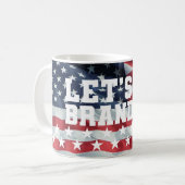 ALLONS BRANDON ! [Police 6] Mug classique (Devant gauche)