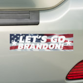 ALLONS BRANDON ! Sticker pare-chocs [Police 5] (En voiture)