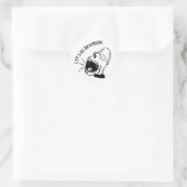 ALLONS BRANDON ! STICKERS FUNNY (Sac)
