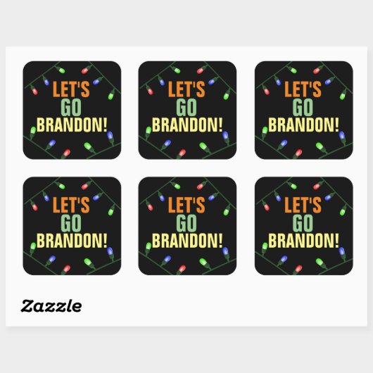 ALLONS BRANDON ! Stickers NOËL (Feuille)