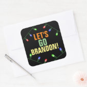 ALLONS BRANDON ! Stickers NOËL (Enveloppe)