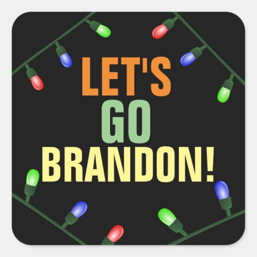 ALLONS BRANDON ! Stickers NOËL (Devant)