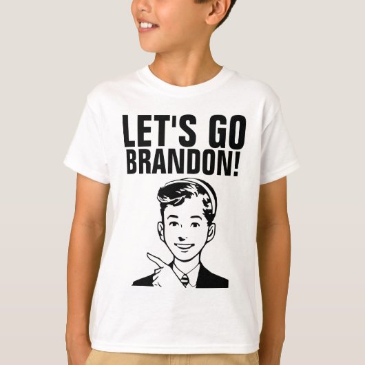 ALLONS BRANDON ! T-shirts GARÇONS (Devant)