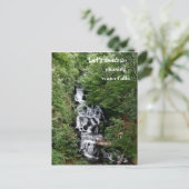 Allons Chasser les chutes d'eau Carte postale (Debout devant)