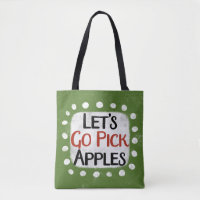 Allons chercher le Sac fourre-tout des pommes