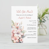 Allons chercher Maui'd Faire-part de mariage, douc (Debout devant)