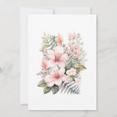 Allons chercher Maui'd Faire-part de mariage, douc (Dos)