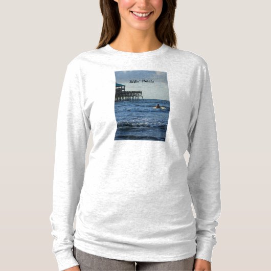 Allons faire du surf Sweat - shirt à capuche (Devant)