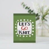 Allons Knit Carte Postale (Debout devant)