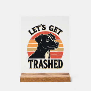 Allons Nous Défoncer Graphique De Chien Vintage Co