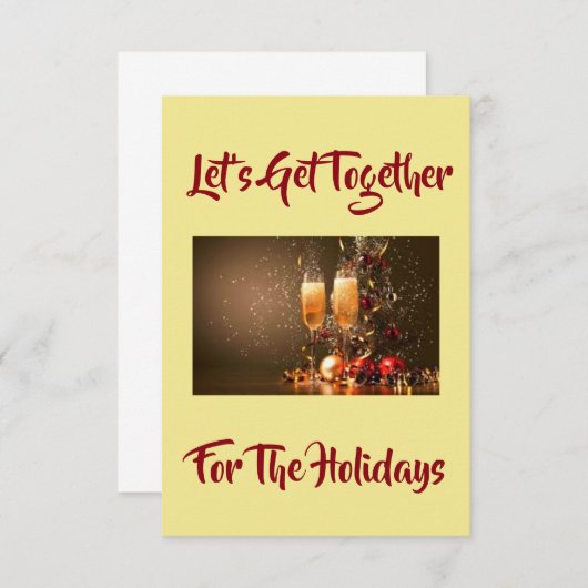 "ALLONS-NOUS ENSEMBLE" INVITATION DE BEAUTIFULCHRI (Devant / Derrière)