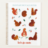 Allons noyer des écureuils amusants avec le nom (Devant)