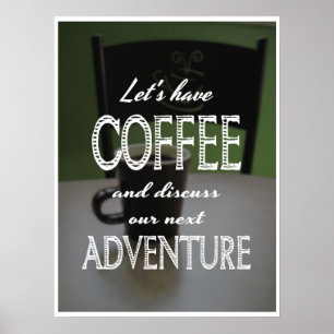 Allons prendre du café... affiche