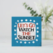 Allons regarder la carte de voeux du coucher de so (Debout devant)