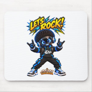 Allons rocher ! Tapis de souris de jeu pour robot