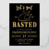 Allons se faire arroser | Invitation Foil Friendsg (Recto)
