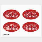 Allons voir Brandon Bandana Stickers (Feuille)